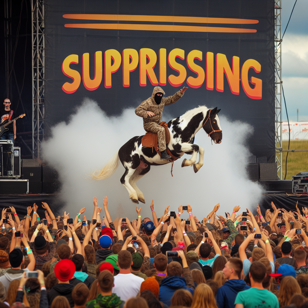 Viral! Aksi Mengejutkan di Panggung Festival Ini Bikin Penonton Tercengang